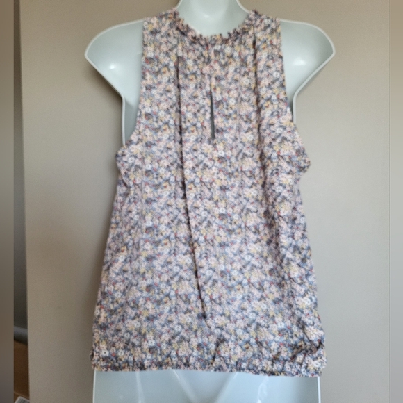 Sienna Sky Multicolor Floral Blouse, Size Small - Picture 2 of 4